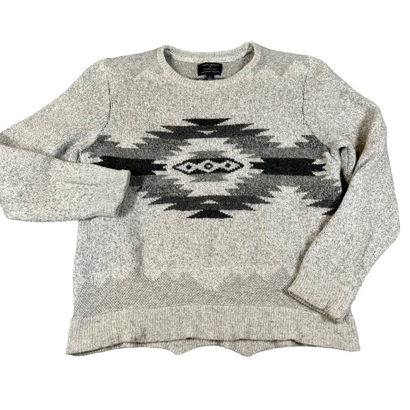 Lucky Brand Pendleton Mens Large Wool Blend Pullover Crew Long Sleeve Sweater‎ - Picture 1 of 14